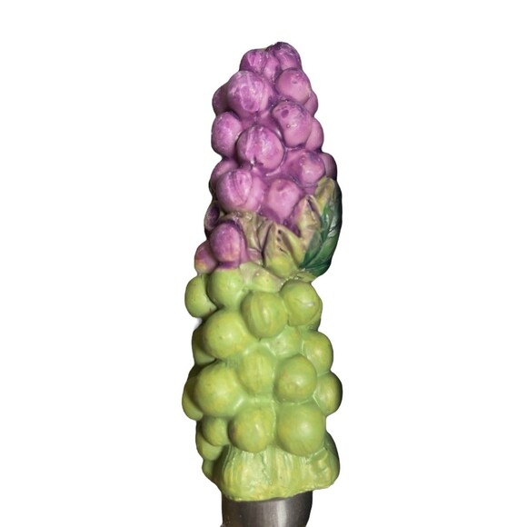 Grape Cluster Cheese Spreaders Set of 4 Charcuterie Butter Jam Pate Dip 2015 NEW - Picture 3 of 6